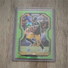 Panini 2020 Prizm Rookie Chase Claypool Green Pulsar #392 Pittsburgh Steelers