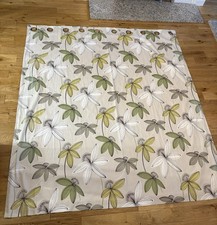 Dunelm Curtains Eyelets Size 167cm x 182cm Floral Pattern