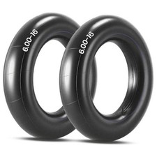 Replacement 6.00-16 Heavy-Duty Inner Tubes for Tractor, Trailer, 6.00-16 TR15