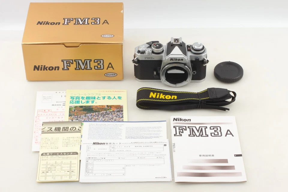 [ Almost Unused in Box ] Nikon FM3A Silver SLR 35mm Film Camera Body From JAPAN - Image 4 of 4