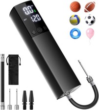 Electric Ball Pump,Smart Air Pump Portable Fast Inflation Accurate Pressure G...