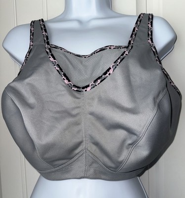 Glamorize Women s No Bounce No Wires No Padding Sports Bra Size 40F