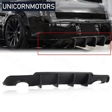 Fit 2012-2014 Chrysler 300 300s Rear Bumper Diffuser Ampp Matte Black Shark Fin Fit 2012-2014 Chrysler 300 300s Rear Bumper Diffuser Ampp Matte Black Shark Fin