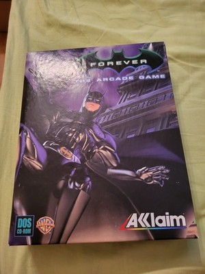 Batman Forever The Arcade Game PC DOS CD-ROM Big Box RAR CiB