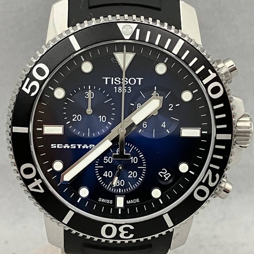 Banda Di Orologi In Silicone Morbido Da 22 Mm Per Cinturino Tissot Per T120 SEASTAR T120417A 45,5 Mm COMMERE SPORTO GURA SPORT CANDA (colore: Fibbia BLK Nera, Dimensione: 22 Mm - Foto 3