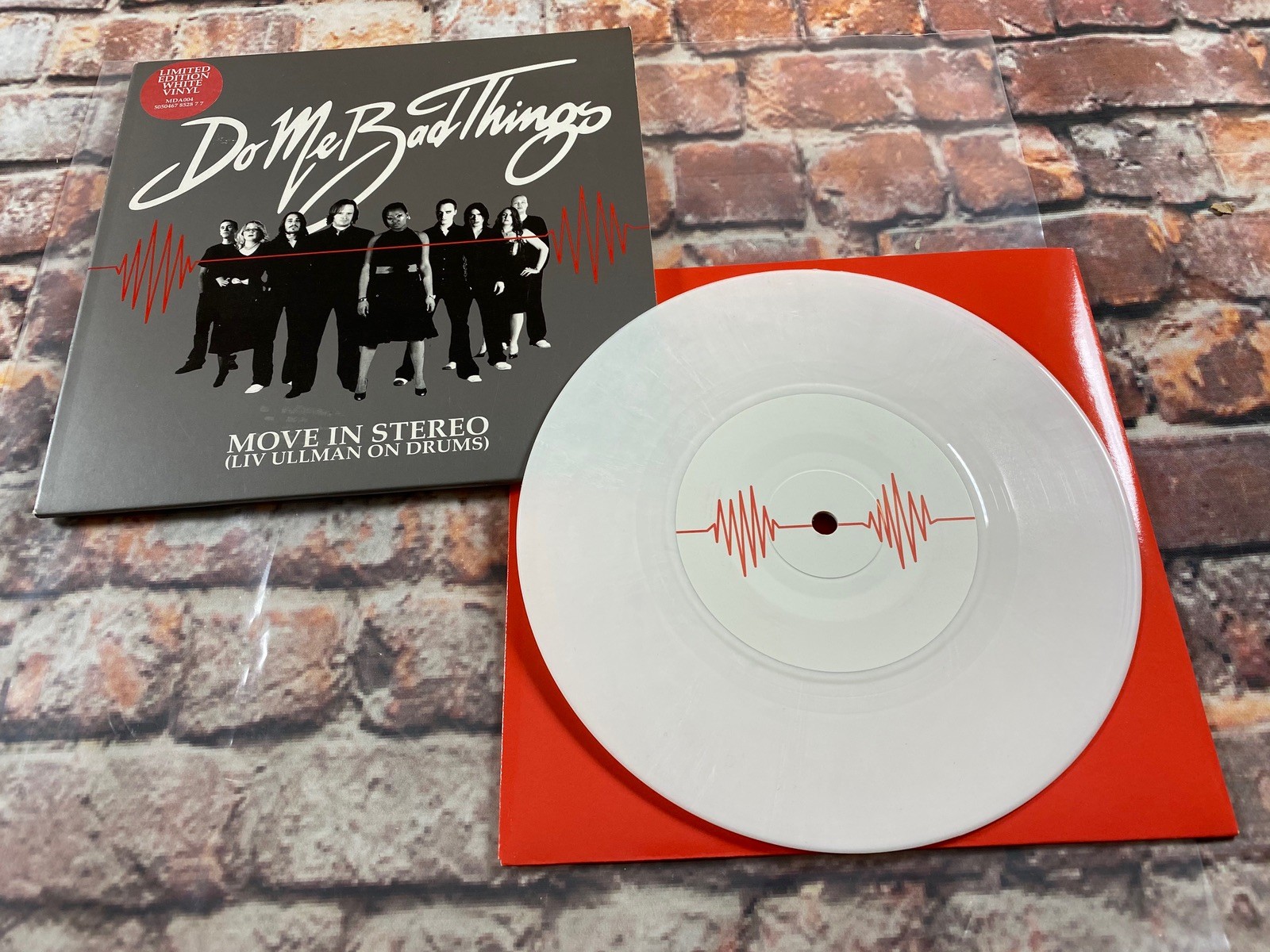 Do Me Bad things Move In Stereo Ltd White 7"" Vinyl Records Unplayed