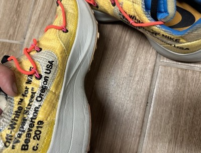 Nike Vapor Street x Off-White Low Tour Yellow W (CD8178-700) Size