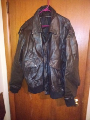 leather jacket size large