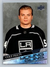 2020-21 Upper Deck Extended Series - Young Guns Cole Hults #724 (RC)