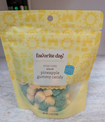 Favorite Day Sour Pineapple Gummy Candy