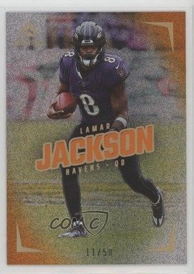 2024 Panini Luminance Orange 11/50 Lamar Jackson #5 9o3