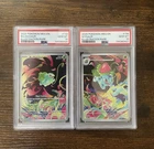 2025 POKEMON MEGA EVOLUTION IR #133 BULBASAUR & IVYSAUR #134 PSA 10 SEQUENTIAL