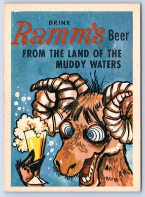 RAMM'S BEER 1960 LEAF FONEY ADS #45 VGEX+        74567