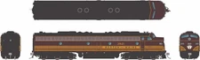 Rapido 28576 HO EMD E8 A - Sound and DCC Boston & Maine #3821