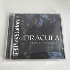 Dracula The Last Sanctuary Playstation PS1 CIB Disks Manual Reg Card Authentic
