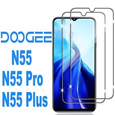 2PCS DOOGEE N55 N55 Plus N55 Pro n55 Tempered Glass Film Cover Screen Protector