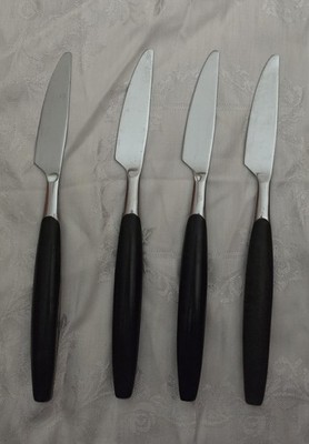 Bloomfield No 3924 Japan Black Composite Stainless SERRATED STEAK KNIFE 8.5''