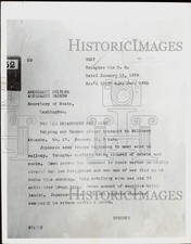 1948 Press Photo Document made public by House Un-American Activities Committee