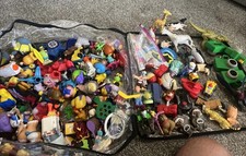 Large Lot Of Small Toys 1980 s -2000 McDonald s Burger King Wendy More