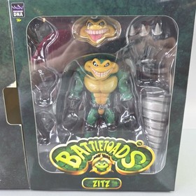 Figura de Acci&oacute;n Battletoads ZITZ Premium ADN NES 2023 Microsoft NUEVO SELLADO