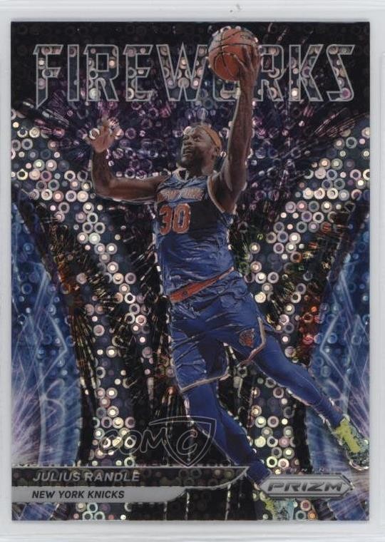 2021-22 Panini Prizm Fireworks Fast Break Prizm Julius Randle #17 11es