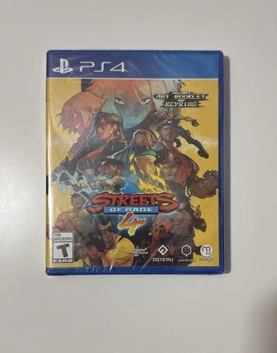Streets of Rage 4 Sony PlayStation 4 PS4 Video Game Brand New and Sealed