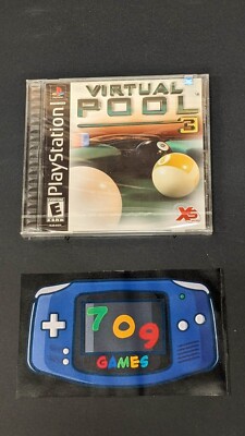 SEALED Virtual Pool (Sony PlayStation 1, 1996) PS1 BRAND NEW