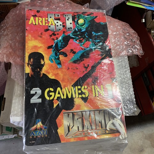 Area 51 Maximum Force Hanging Poster Original factory Arcade video Game Fnz