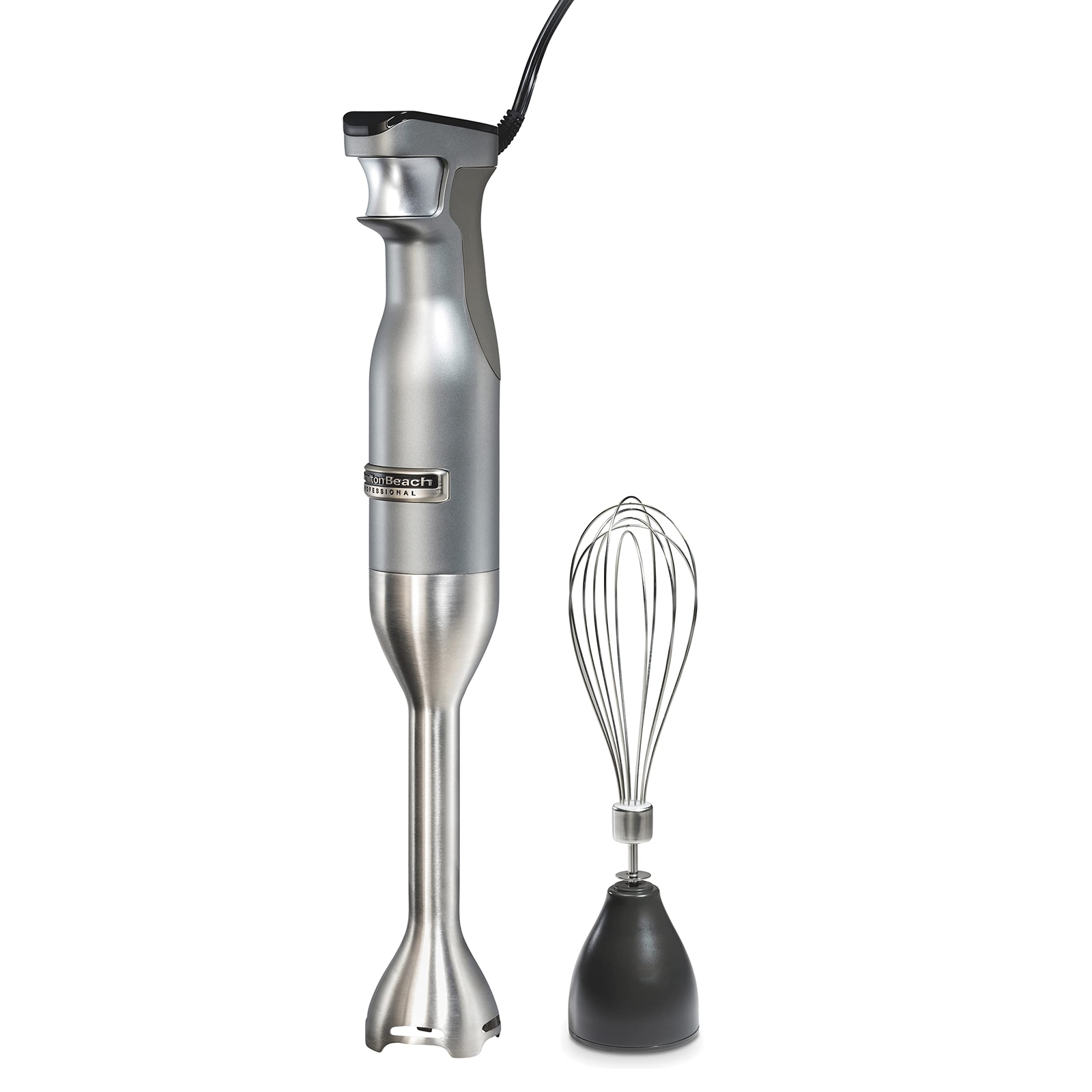 Immersion Hand Blender with Variable Speed + Whisk, 300 Watts, LED Screen, St...