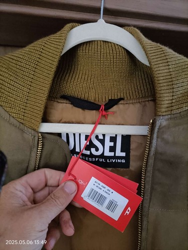 Diesel Tarnjacke Neu mit Etikett M original UVP 450 € ..B Ware - Bild 3 von 3