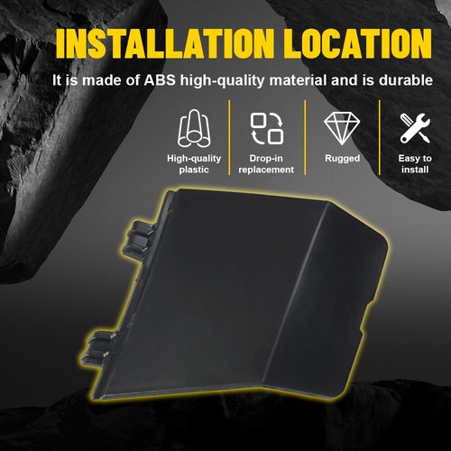 for Mitsubishi outlander 2022-24 Front Bumper Tow Hook Eye Cover Cap 6400L364 H - Picture 3 of 7