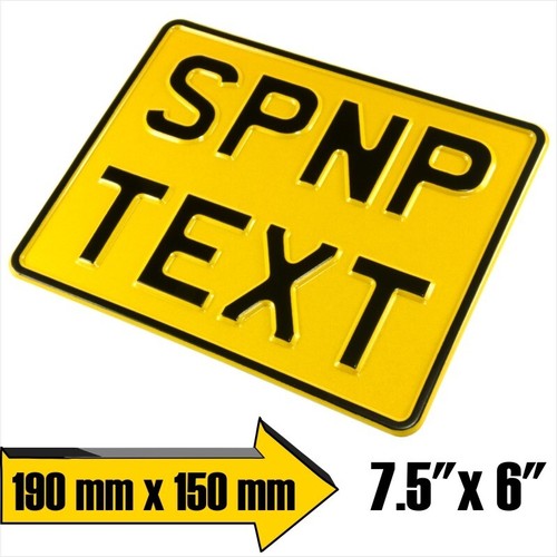 Mostrar placas numeradas prensadas moto moto niños puerta coche negro amarillo blanco - Imagen 64 de 200