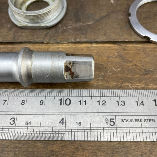Vintage Campagnolo X3-Z TRIPLE Bottom Bracket 68 SS 120 1.370 24F Square - Picture 15 of 20
