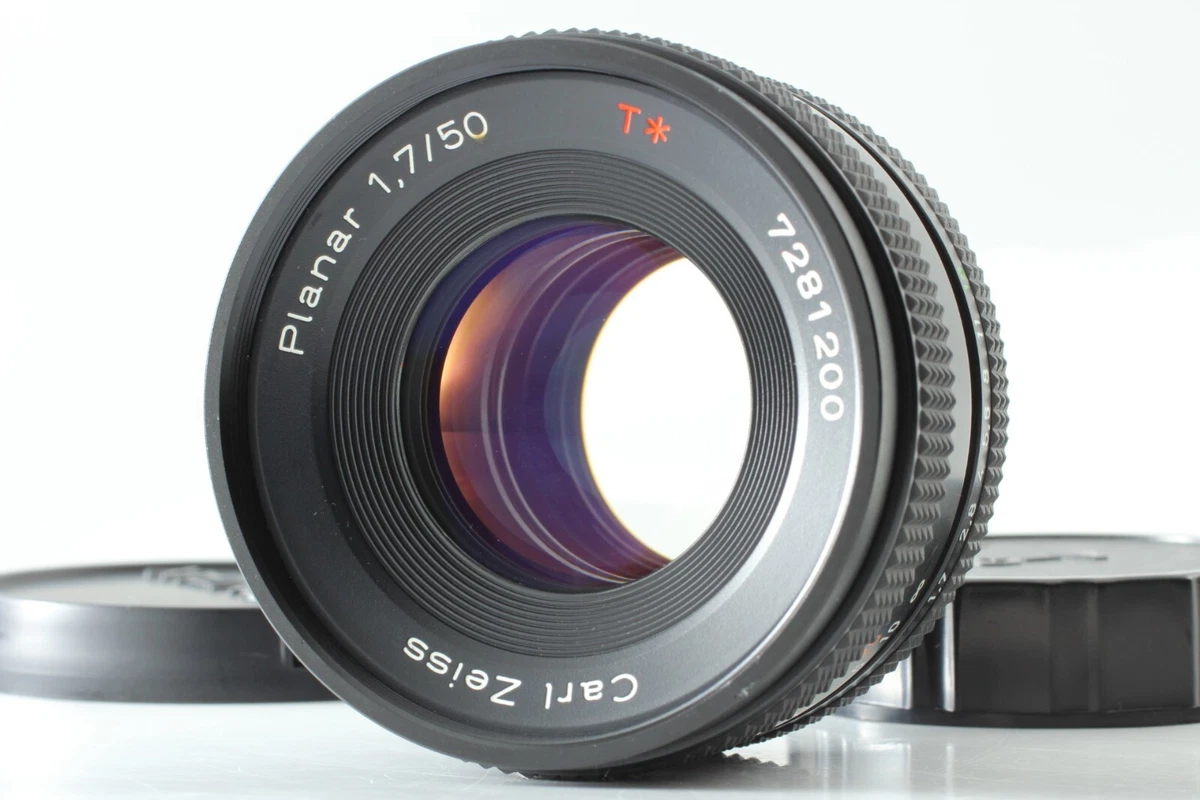 MINT ] CONTAX Carl Zeiss Planar T* 50mm f/1.7 MMJ MF Lens C/Y