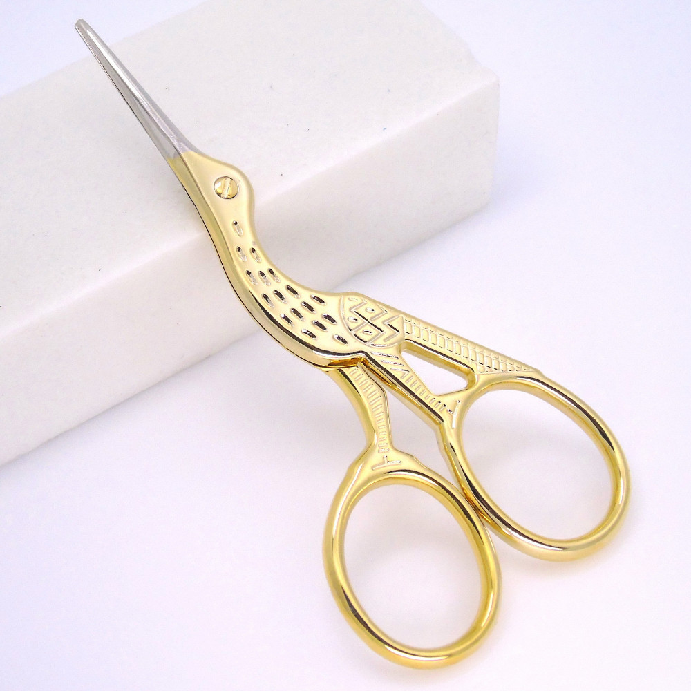 Ciseaux mini cigogne coupe fil et découseur pour couture et broderie
