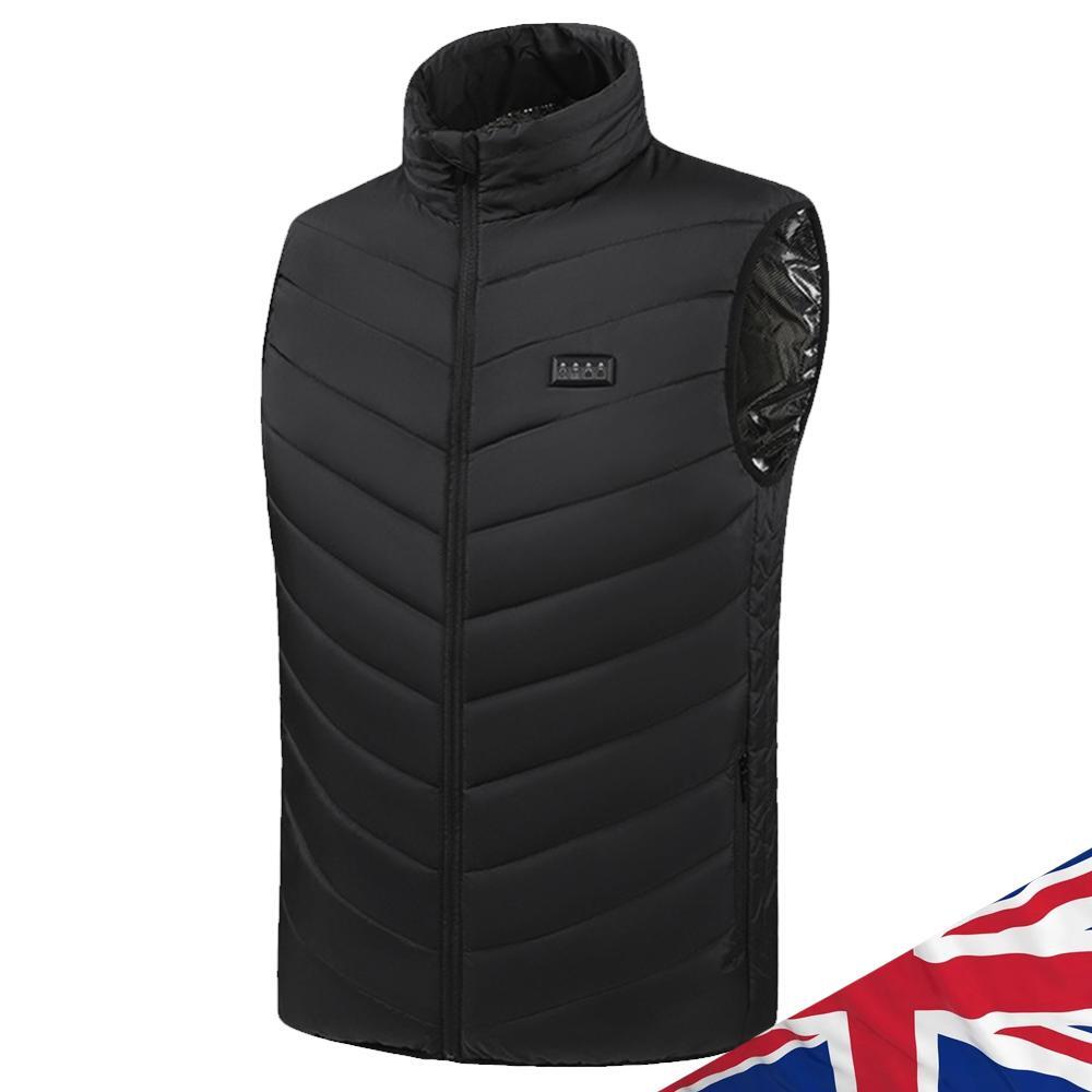 ALTRA 27 Aree Giacche Riscaldate Elettriche Abbigliamento Sportivo Invernale Cappotto Riscaldato per Uomo e Donna