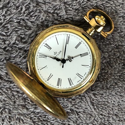 Baylor Swiss Made Gold Tone Stainless Steel Mechanical Wind  display picture 1