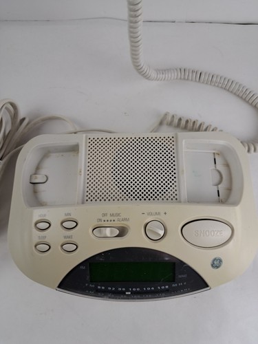 Vintage GE General Electric Alarm Clock Phone Radio 2-9291A Telephone LCD AM/FM - Picture 6 of 10