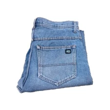 Key Jeans Men’s 32x36 Blue Denim Straight Bootcut Workwear 5-Pocket RN17754