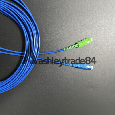 1PCS Single-Mode Simplex Fiber Optic Patch Cord Armored Cable SC/UPC-SC/APC 3m