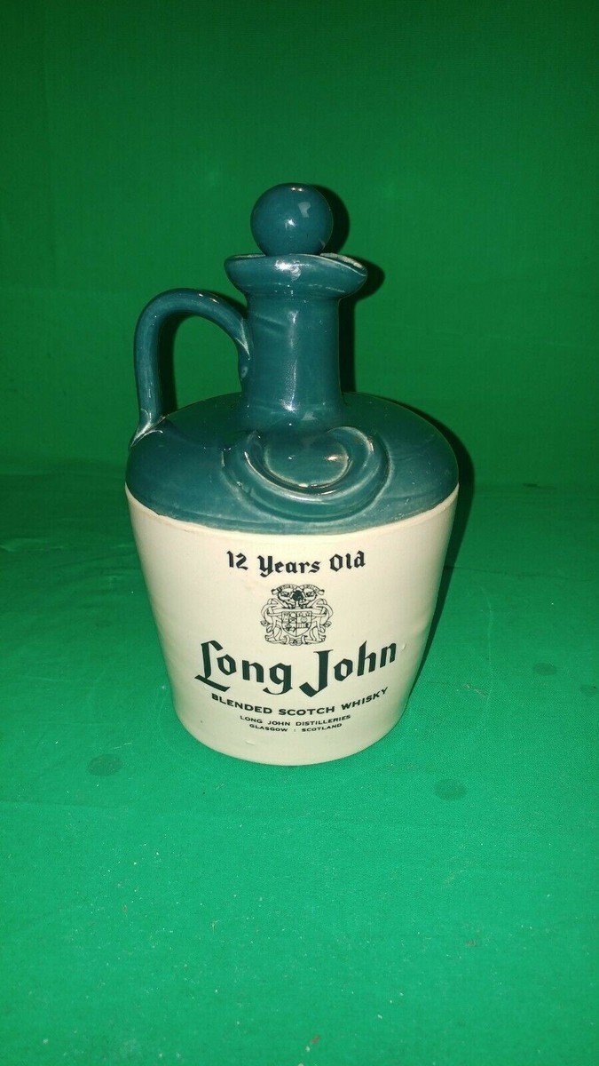 Long John Blended Scotch Whiskey Jug Empty 12 year old | eBay