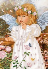 Bead Embroidery Kit Needlepoint Beading beadwork set DIY 3D HOT angel