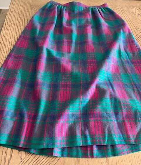 Pendleton Women's Multi Colored Wool Lined Skirt … - image 8