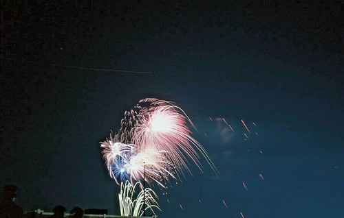 Vintage Photo Slide Niagara Falls 1962 Fireworks #6