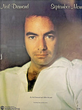 Neil Diamond, September Morn Piano Sheet Music, Warner Brothers Publications