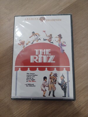 The Ritz DVD Full Frame Mono Sound, Dolby Warner Archive Jack Weston OOP New