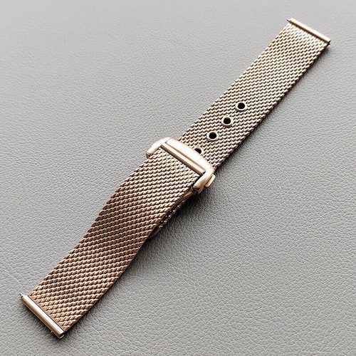 Stainless Steel 20mm 22mm Strap Milanese Quick Release Watch Band Brushed Mesh - Picture 9 of 13