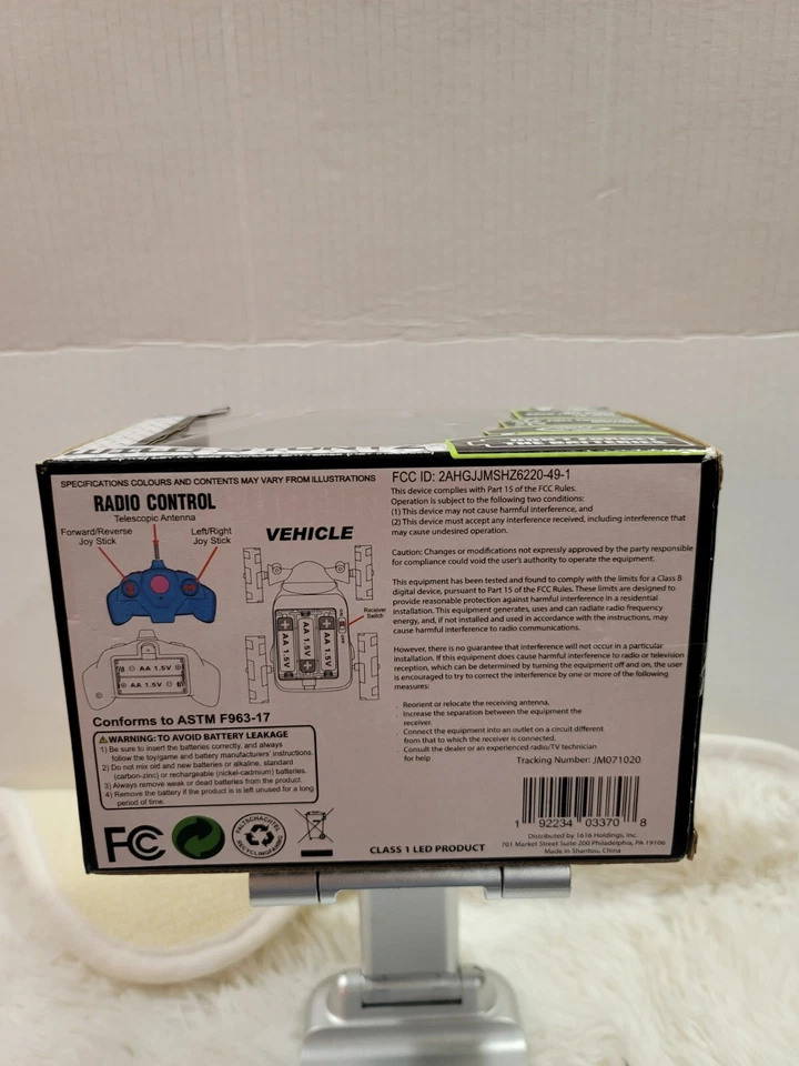 Wild Stuntz Shark Remote Controlled Car Full Function New In Box - Image 2 of 4