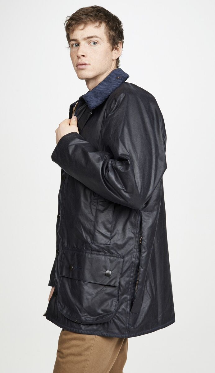 NWT Barbour Beaufort Wax Jacket Size 44 Navy | eBay NWT Barbour Beaufort Wax Jacket Size 44 Navy | eBay