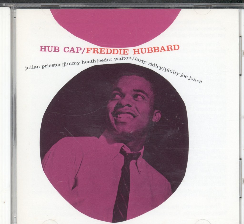 Freddie Hubbard Hub Cap CD USA Blue Note 1995 Blue/White disc reissue